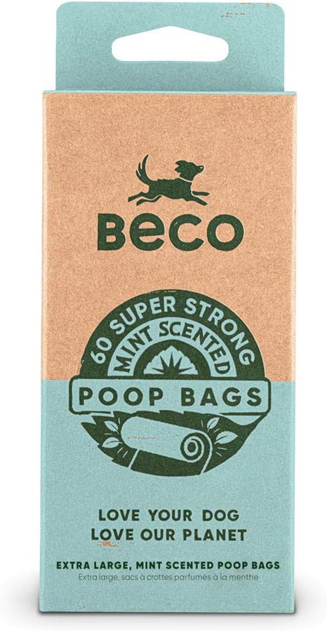 Beco Bags Mint Scented 60 Travel (4x15) Mint Scented