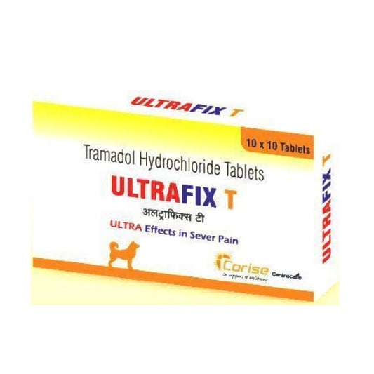 Corise Ultrafix T (Tramadol Hydrochloride) Tablets for Dogs and Cats