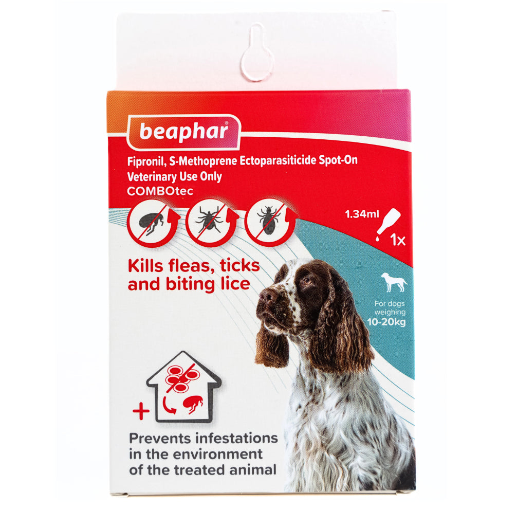 Beaphar Flea & Tick Spot On Combotec for Dogs (10-20kg)