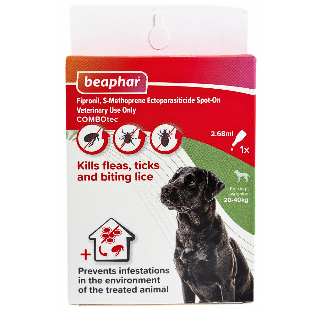 Beaphar Flea & Tick Spot On Combotec for Dogs (20-40kg)